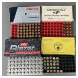 Mixed Pistol Ammo & Brass