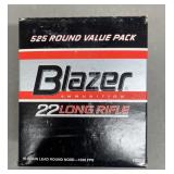 525 rnd Blazer Value Pack .22LR Ammo