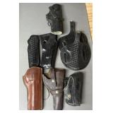 7 - Leather Pistol Holsters