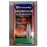 100ct Hornady 6mm 108 gr ELD Match Bullets