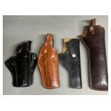 4 - Leather Pistol Holsters