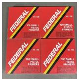 250ct Federal Small Pistol Primers