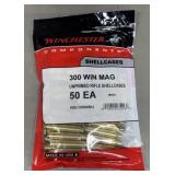 50ct New Winchester .300 Win Mag Brass