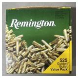 525 rnds Remington .22LR Golden Bullet Ammo