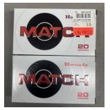 40 rnds Hornady Match 6.5 Creedmoor Ammo