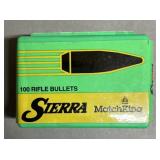 100ct Sierra Matchking .22 Cal 69 gr HPBT Bullets