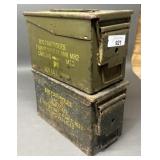 2 - Steel Ammo Cans