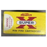 50 rnds Western Super-X .22 Magnum Ammo