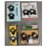 4 - New Sets of 1" Scope Rings