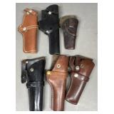 6 - Leather Pistol Holsters