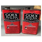 2 - lbs Cans Goex FFFg Black Rifle Powder