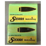 200ct Sierra Matchking 6mm 70 gr HPBT Bullets