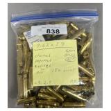 150ct 7.62x39 Brass