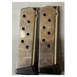 2 - Mec-Gar Walther PPK/S .380 Auto 7 rnd Mags