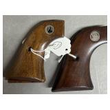 2 - Ruger Walnut Revolver Grips