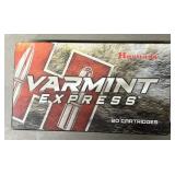 20 rnds Hornady .22-250 Rem Ammo