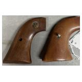 2 - Ruger Walnut Revolver Grips