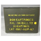 240 rnd Spam Can US Military .30 M2 Ball Ammo