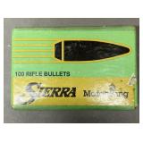 100ct Sierra Matchking 6mm 70 gr HPBT Bullets
