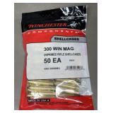 50ct New Winchester .300 Win Mag Brass