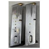 2 - Smith & Wesson 9mm 15 rnd Stainless Magazines