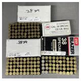 Approx 200 rnds .38 Special Ammo