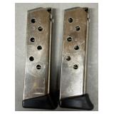 2 - Mec-Gar Walther PPK/S .380 Auto 7 rnd Mags
