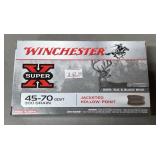 20 rnds Winchester .45-70 HP Ammo