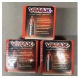 300ct Hornady .22 Cal 55 gr V-Max Bullets