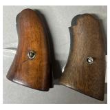 2 - Sets Smith & Wesson Revolver Walnut Grips