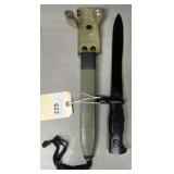 Cetme Bayonet w/ OD Green Sheath