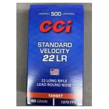 500 rnds CCI .22LR Target Ammo