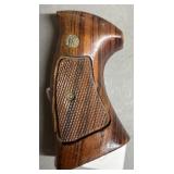 Smith & Wesson K Frame Checkered Walnut Grips