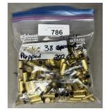 200ct Once Fired .38 Super Brass