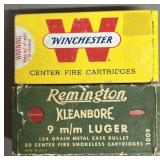 Approx 100 rnds Mixed 9mm Ammo