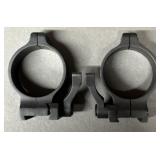Nice Set 1" Clamp On Scope Rings