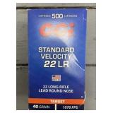 500 rnds CCI Target .22LR Ammo