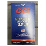 500 rnds CCI Target .22LR Ammo