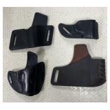 4 - Leather Concealed Carry Holsters