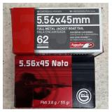 100 rnds 5.56x45 Ammo