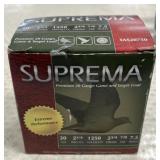 25 rnds Suprema 20ga Shotshells