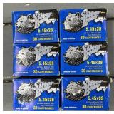 180 rnds Silver Bear 5.45x39 Ammo