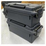 2 - Plastic Ammo Cans