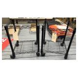 2 - Wire Roll Around Store Display Racks