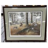 Quail Unlimited Framed Print
