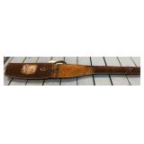 4ft Hand Tooled Leather Rifle Case