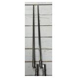 2 - 17" Unknown Spike Bayonets