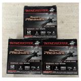 75 rnds Winchester 12ga Mag Shotshells