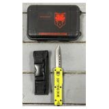 CobraTec Spring Assist Knife w/ Sheath