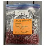 100ct .38 Spl/.357 Mag 140 gr Bullets